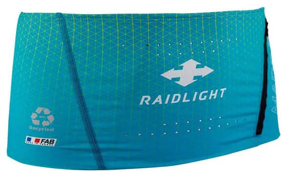 Raidlight Stretch 4 Tasche Cintura Francia Blu Verde