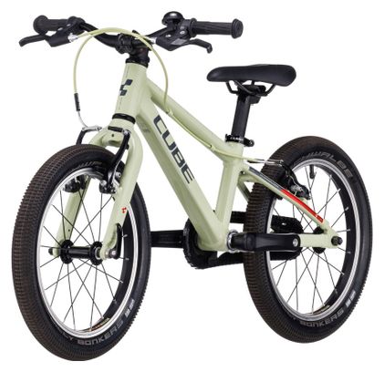 Cube Cubie 160 Kids MTB Single Speed 16'' Groen 2023 3 - 5 jaar oud