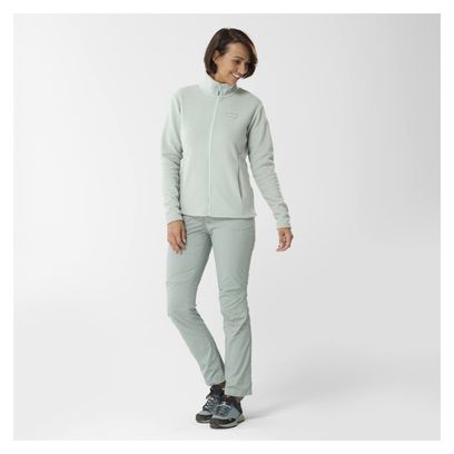 Polaire Lafuma Access Micro F-Zip Femme Gris