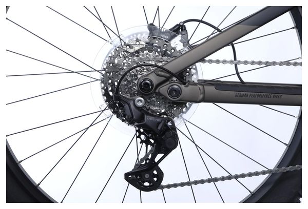 VTT Electrique Tout Suspendu Raymon TrailRay 160E 9.0 Tektro 10V 720 Wh 29'' Gris