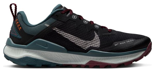 Women's Trail Running Shoes Nike React Wildhorse 8 Black Green Red