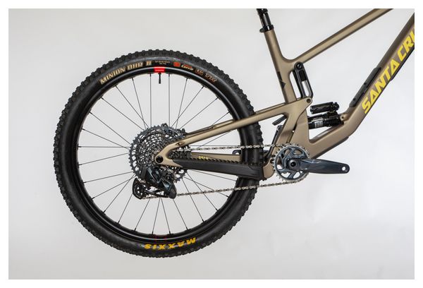 Refurbished Product - Santa Cruz 5010 v5 Carbon CC All Mountain Bike Sram GX AXS Eagle 12V 27,5''/29' Nickel Mat/Yellow 2023