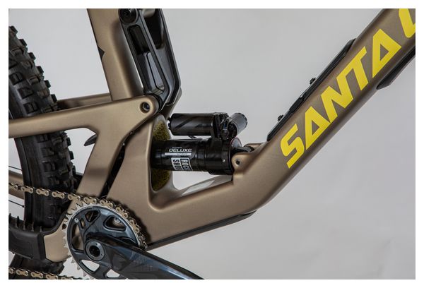 Refurbished Product - Santa Cruz 5010 v5 Carbon CC All Mountain Bike Sram GX AXS Eagle 12V 27,5''/29' Nickel Mat/Yellow 2023