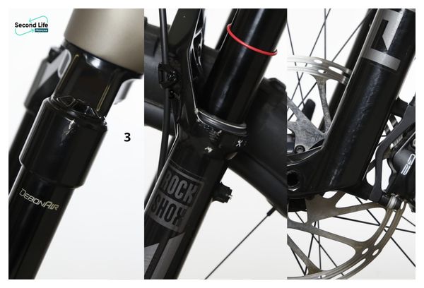 Refurbished Product - Santa Cruz 5010 v5 Carbon CC All Mountain Bike Sram GX AXS Eagle 12V 27,5''/29' Nickel Mat/Yellow 2023