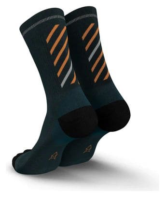 Incylence Merino Rise Socks Black/Orange