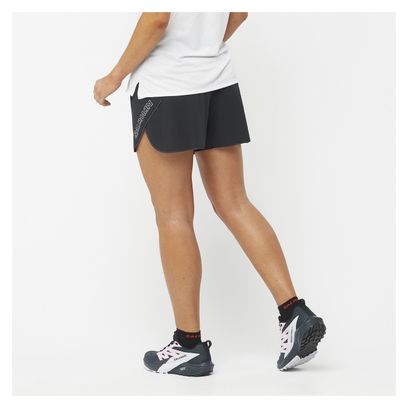 Short Salomon Sense Aero 5in Noir Femme