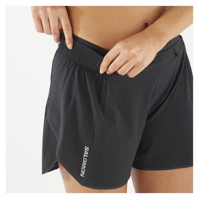 Short Salomon Sense Aero 5in Noir Femme