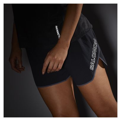 Short Salomon Sense Aero 5in Noir Femme