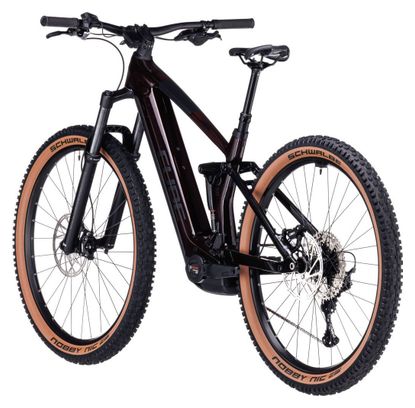 Cube Stereo Hybrid 140 HPC Race 750 Electric Full Suspension MTB Shimano Deore XT 12S 750 Wh 29'' Liquid Red 2024