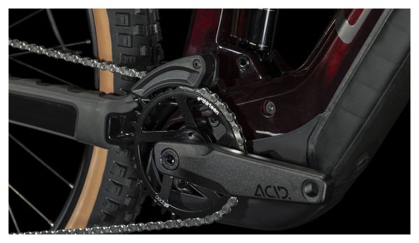 Cube Stereo Hybrid 140 HPC Race 750 Electric Full Suspension MTB Shimano Deore XT 12S 750 Wh 29'' Liquid Red 2024