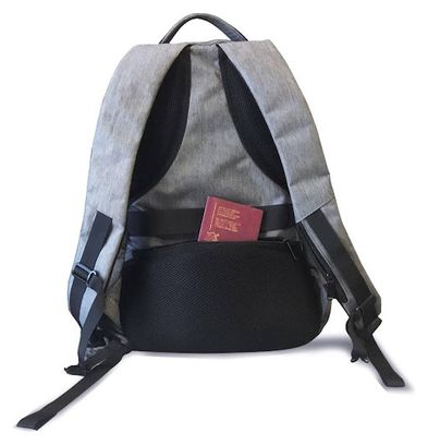 Sunslice Zenith Sac à Dos Solaire Gris pour Vélo  Voyage et Utilisation Quotidienne