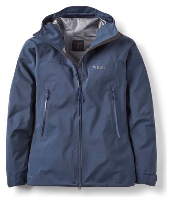 RAB Kangri Gore-Tex wasserdichte Jacke für Damen, blau 