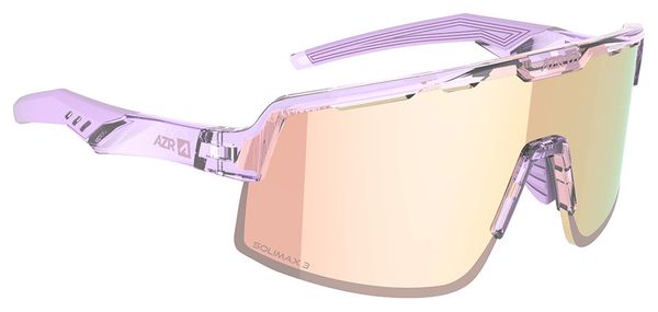 AZR Speed RX S Crystal Violet/Pink Sunglasses Set + Clear Lens