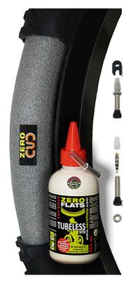 Zero Flats 29'' Anti-Pinch Foam Kit mit Tubeless und Ventilen