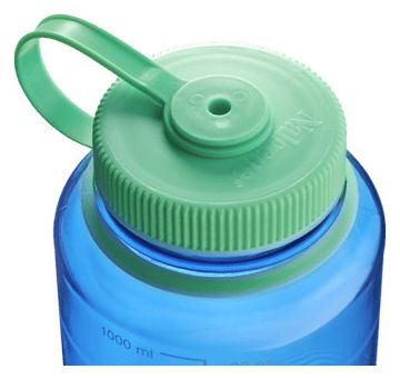 Gourde Nalgene Sustain Wide Mouth Bleu - 1L