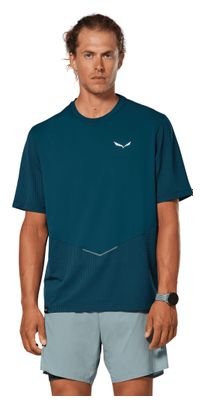 Salewa Pedroc Dry'Ton Hybrid Men's Technical T-Shirt - Blue