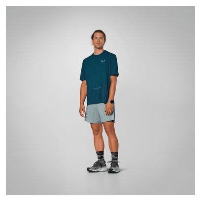 Salewa Pedroc Dry'Ton Hybrid Men's Technical T-Shirt - Blue