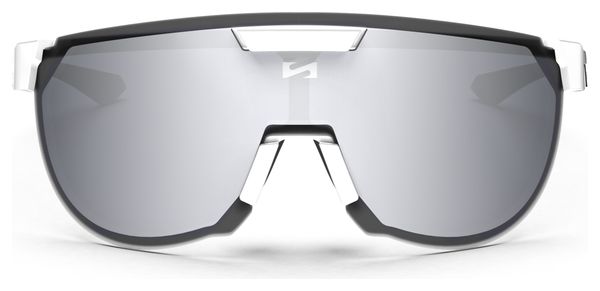 Lunettes Aerotrail Blanc Brillant / Miroir Argent Scicon Sports