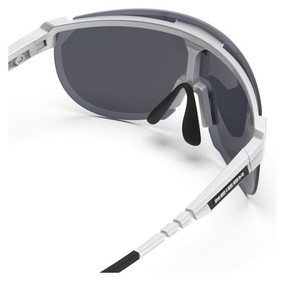 Lunettes Aerotrail Blanc Brillant / Miroir Argent Scicon Sports