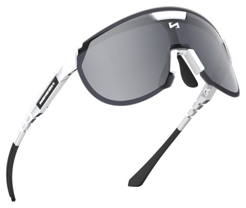 Lunettes Aerotrail Blanc Brillant / Miroir Argent Scicon Sports