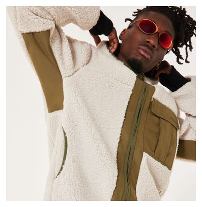 Oakley Snowdrift Sherpa Beige Hoody voor heren