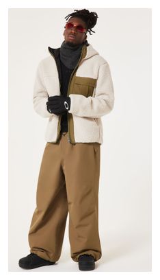 Oakley Snowdrift Sherpa Beige Hoody voor heren