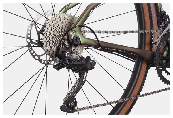 Gravel Bike Cannondale Topstone Carbon 6 Shimano GRX 10V 700 mm Vert Beetle 2021