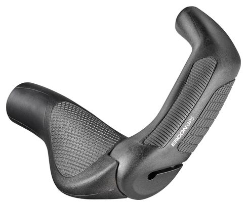 ERGON Impugnature con Bar End GP5 Nero