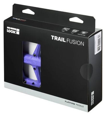 Look Trail Fusion Flat Pedals Purple