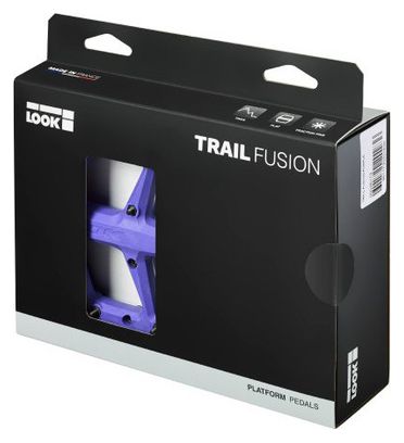 Look Trail Fusion Vlakke Pedalen Paars