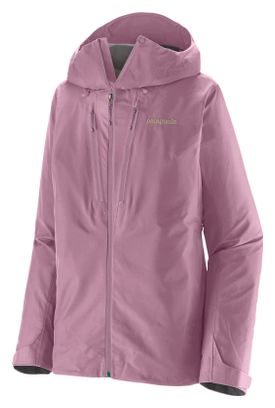 Giacca impermeabile Patagonia Triolet viola da donna