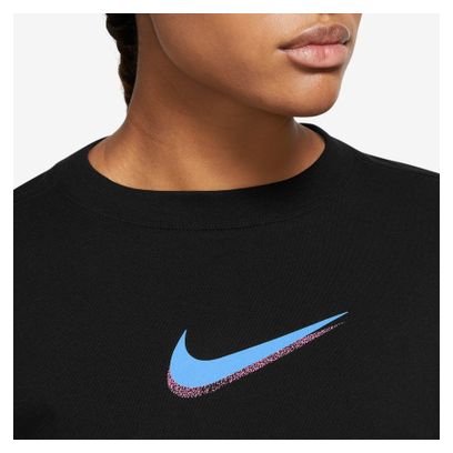 Nike Sportswear Black Long Sleeve T-Shirt Zwart