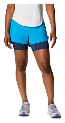 Columbia Endless Trail 2N1 Women's Blue 2-in-1 Shorts