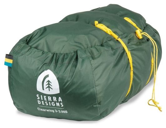 Sierra Designs Tienda de campaña Clearwing 3000 para 3 personas verde