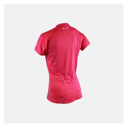 Raidlight 1/2 Zip R-Light Women's Short Sleeve Jersey Raspberry Pink