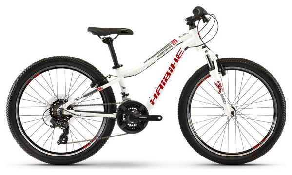 Haibike Kids MTB Hardtail Seet HardFour Life 1.0 Shimano Tourney 7s White / Red 2020