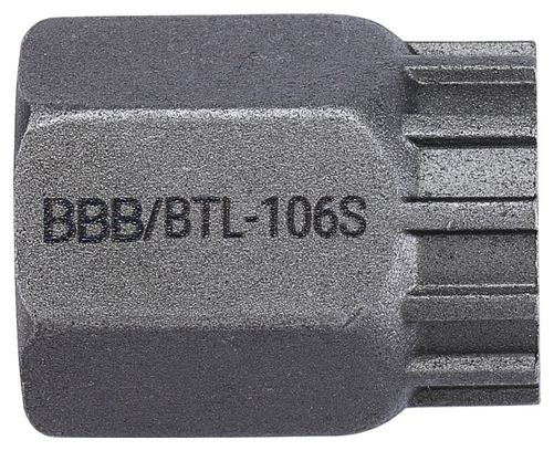 BBB Shimano LockPlug Cassette Remover and CenterLock Nut Internal