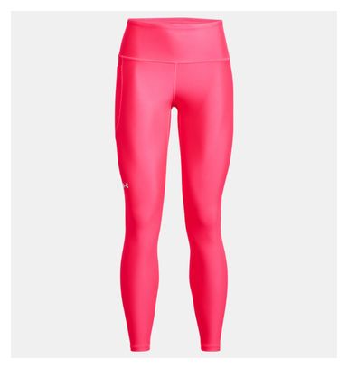 Collant Long Femme Under Armour HeatGear Armour Rose