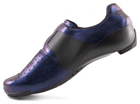 Lake CX403-X Chameleon Road Shoes Blue / Black - Modelo horma ancha
