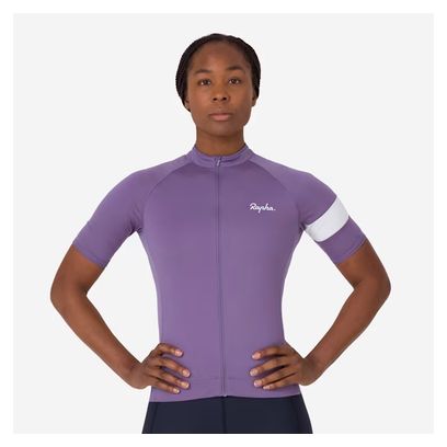 Rapha Core Lila Jersey met korte mouwen