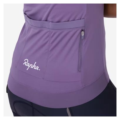 Rapha Core Lila Jersey met korte mouwen