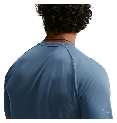 Maglietta da corsa Nike Stride blu da uomo