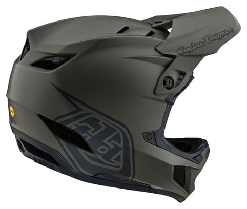 Casque Intégral Troy Lee Designs D4 Composite Mips Gris Tarmac