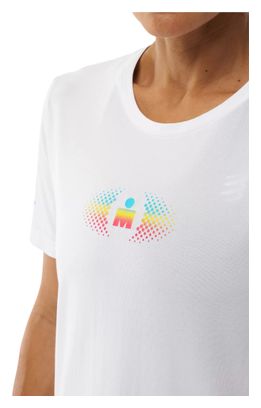 Compressport Ironman 2026 Training T-Shirt, White, Women's
