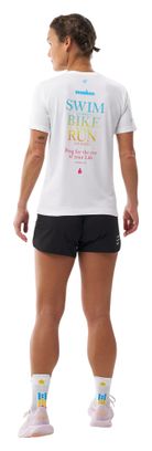 Compressport Ironman 2026 Training T-Shirt, White, Women's