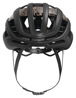 Abus AirBreaker 2.0 Leopard Schwarz Straßenhelm