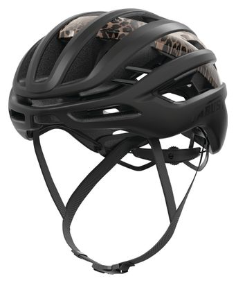 Abus AirBreaker 2.0 Leopard Schwarz Straßenhelm