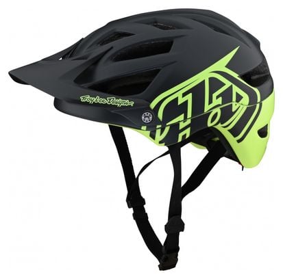 Troy Lee Designs A1 MIPS CLASSIC Grey/Green Helmet