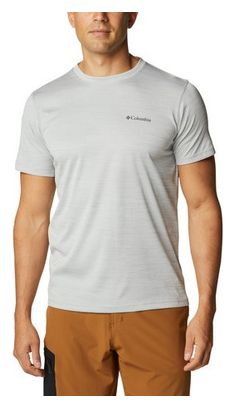 T-shirt Columbia Zero Rules a maniche corte grigia da uomo