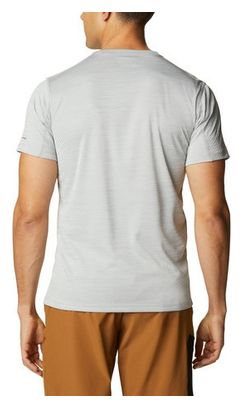T-shirt Columbia Zero Rules a maniche corte grigia da uomo